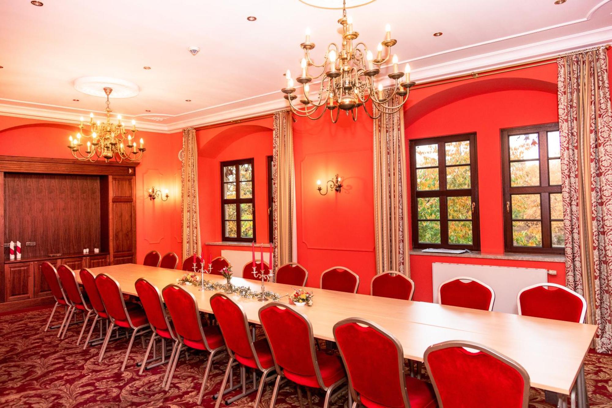 Hotel Schloss Schkopau Buitenkant foto